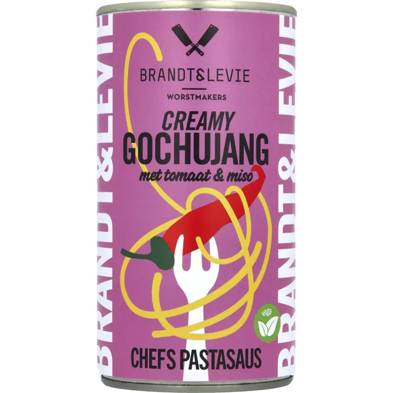 Pastasaus gochujang met tomaat & miso