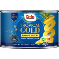 Dole Tropical gold ananasschijven op sap