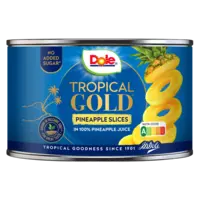Dole Tropical gold ananasschijven op sap