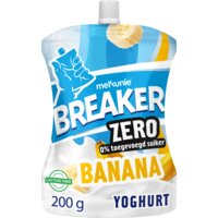 Melkunie Breaker zero banaan yoghurt