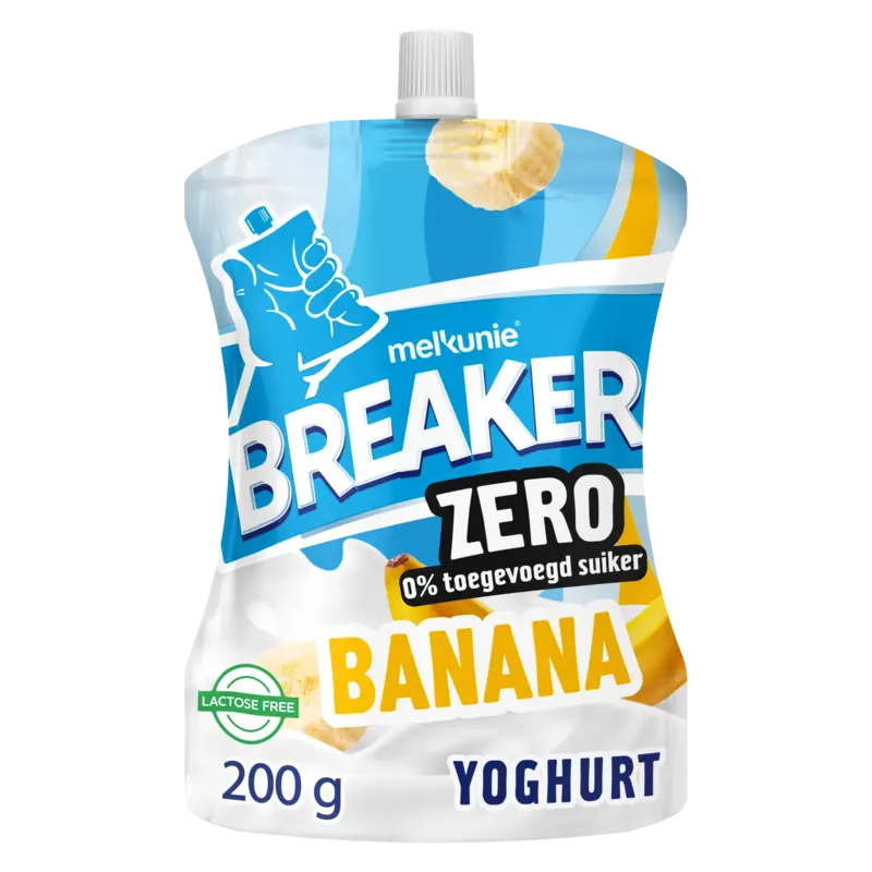 Breaker zero banaan yoghurt
