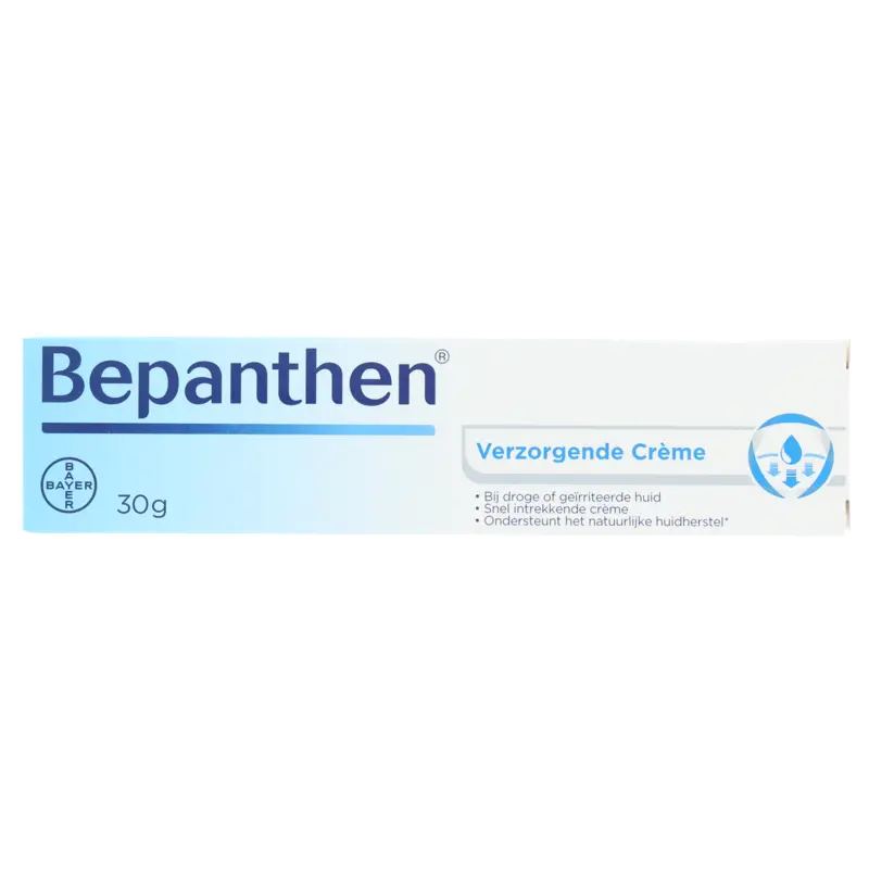 Verzorgende crème bij geïrriteerde en droge huid