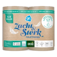 AH Eco Recycle toiletpapier 3-laags 4=6 rollen