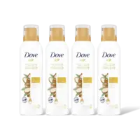 Dove Argan oil shower mousse 4-pack