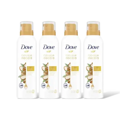 pdp-image-Dove Argan oil shower mousse 4-pack
