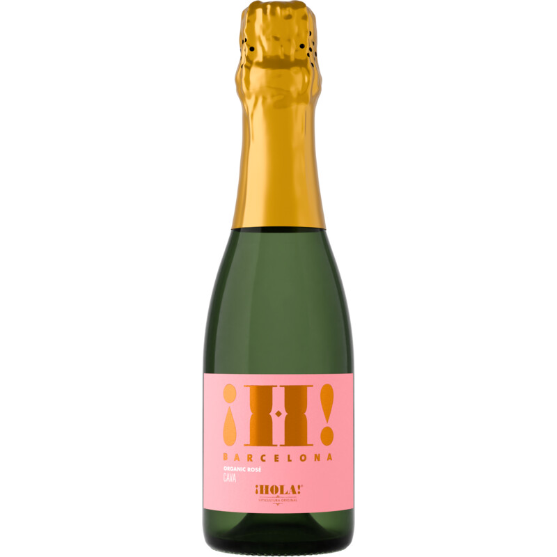 Hola! Barcelona organic rosé cava