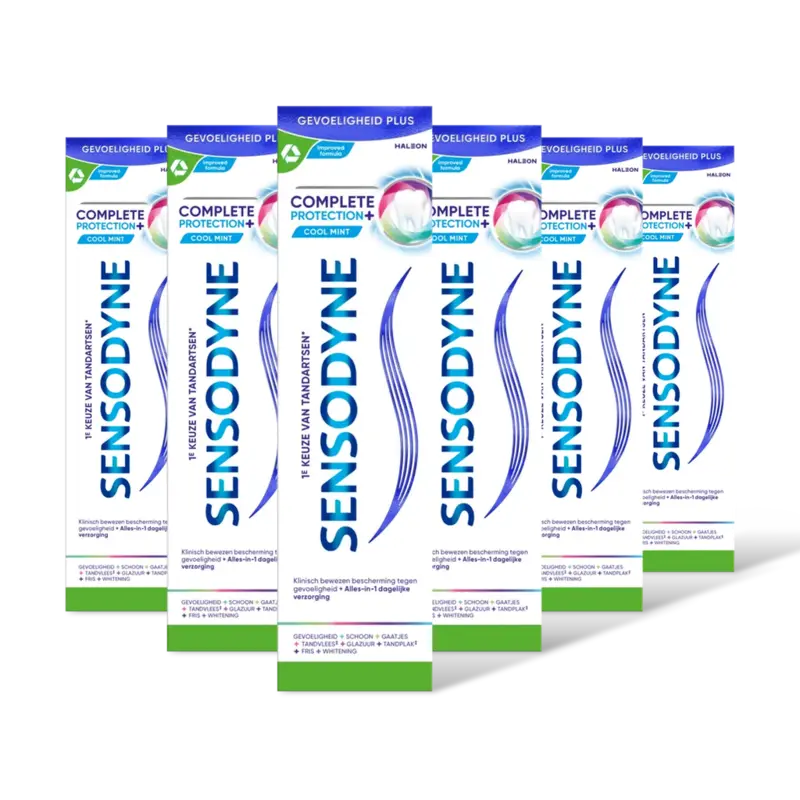 Sensodyne Complete protect cool mint tandpasta 6pk