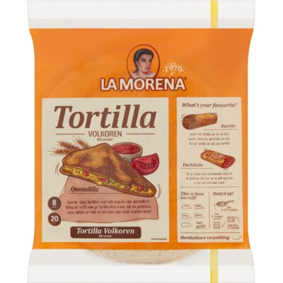 pdp-image-La Morena Volkoren tortilla's medium