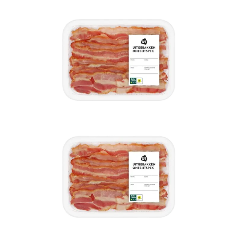 AH Uitgebakken ontbijtspek 2-pack