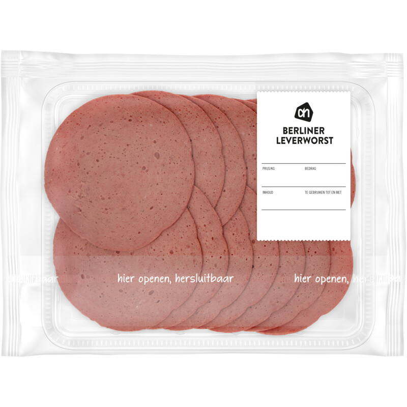 Een afbeelding van AH Berliner leverworst