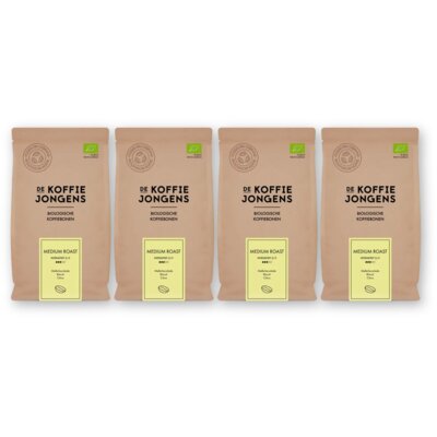 pdp-image-De Koffiejongens Medium roast koffiebonen 4-pack