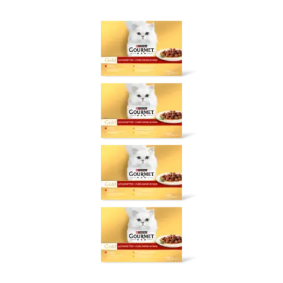 pdp-image-Gourmet Gold fijne hapjes rund kalkoen zalm 4pk