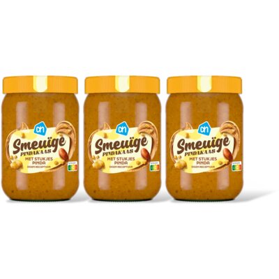 pdp-image-AH SmeuÃ¯ge pindakaas stukjes noot 3-pack