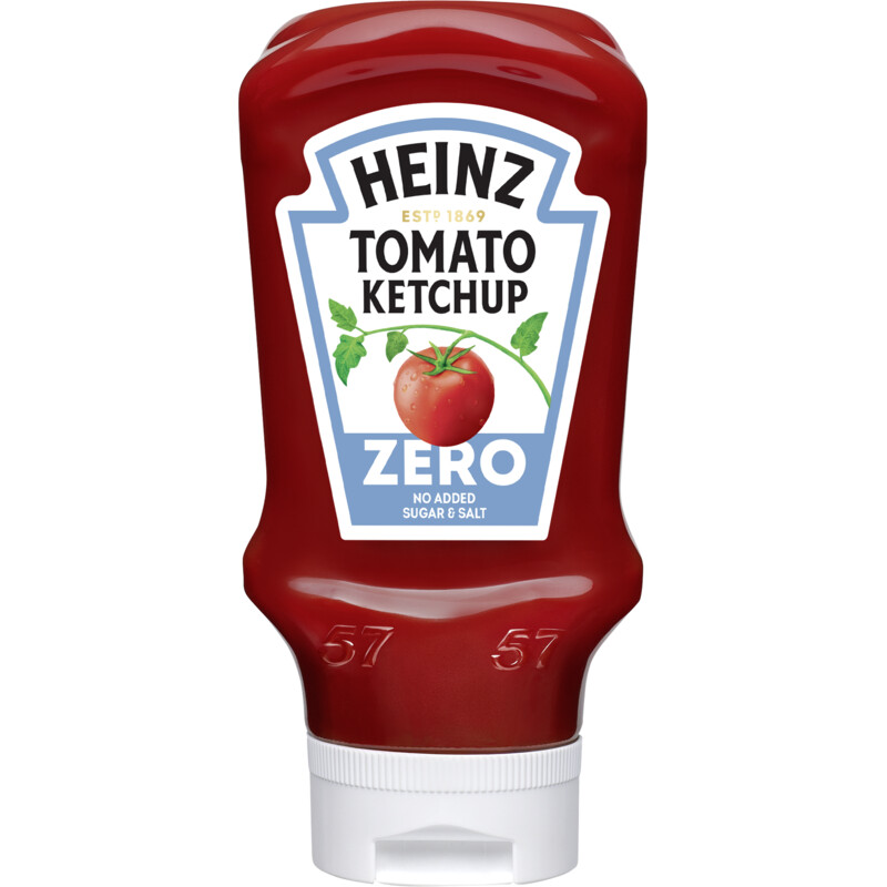 Een afbeelding van Heinz Tomato ketchup zero toegevoegde suikers