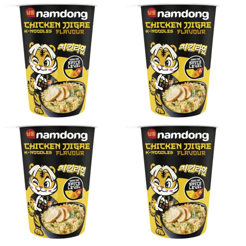 Chicken jjigae k-noodles 4-pack