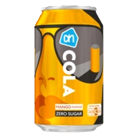 AH Cola zero sugar mango flavour