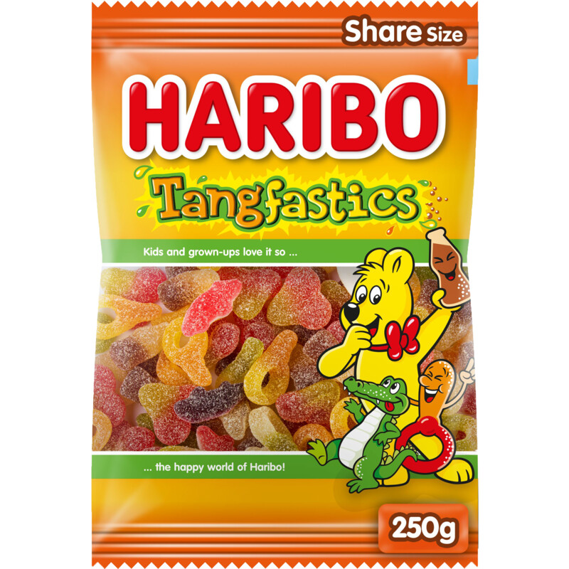 Een afbeelding van Haribo Tangfastics zuur