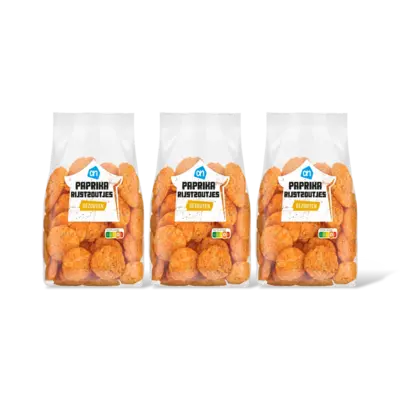 pdp-image-AH Paprika rijstzoutjes gezouten 3-pack