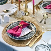 Een afbeelding van AH Excellent Dinerbord bloem 26.5cm