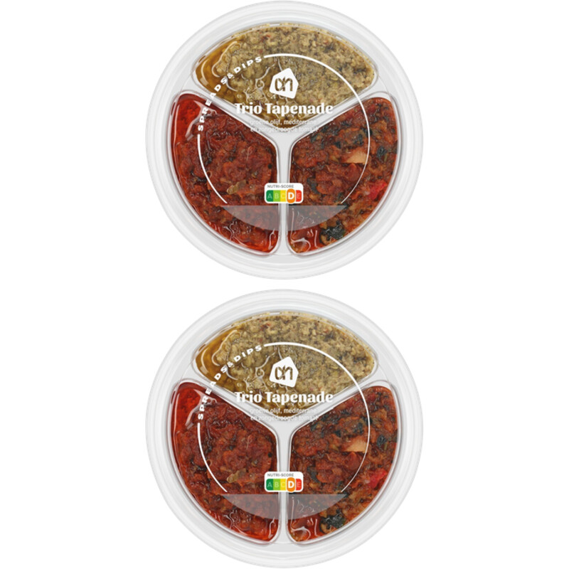 Een afbeelding van AH Trio tapenade 2-pack