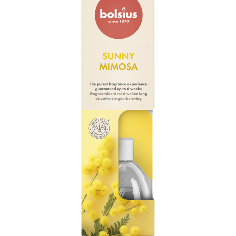 Een afbeelding van Bolsius Geurverspreider true scents mimosa