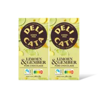 Delicata Reep puur gember limoen 2-pack