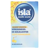 Isla Medic acute citrus-honing keelpastilles