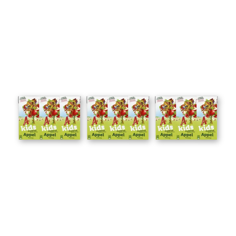 Kids fruitdrink appel 18-pack