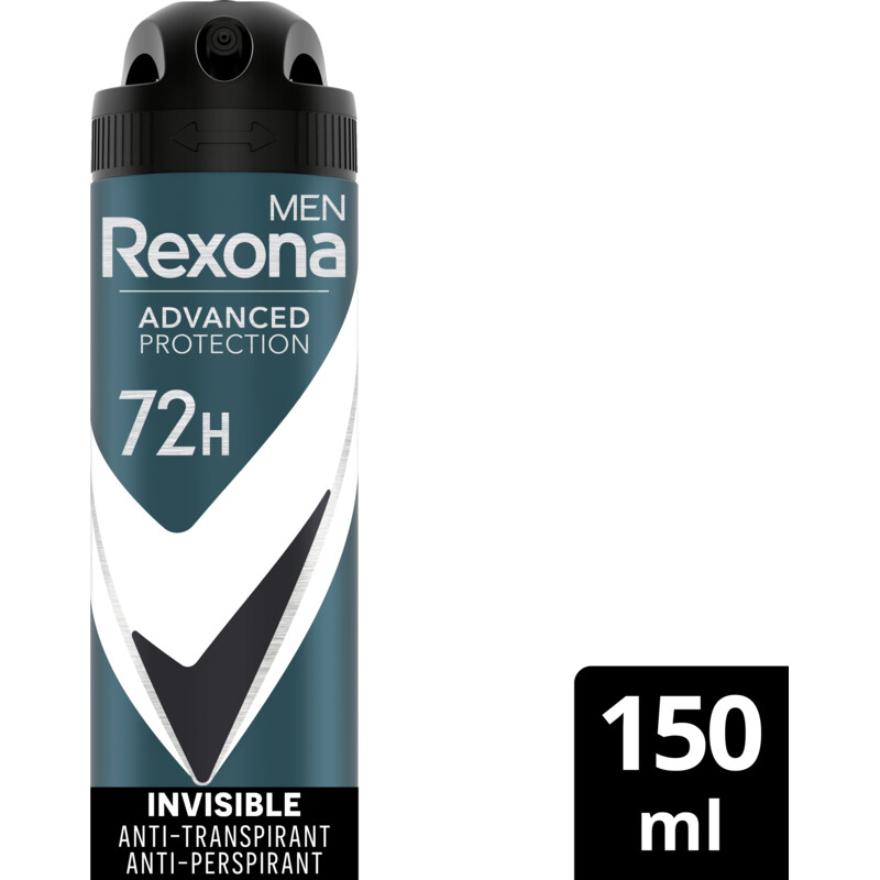 Een afbeelding van Rexona Men invisible anti-transpirant spray