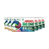 Ariel Pods color the big one wascapsules 6-pck