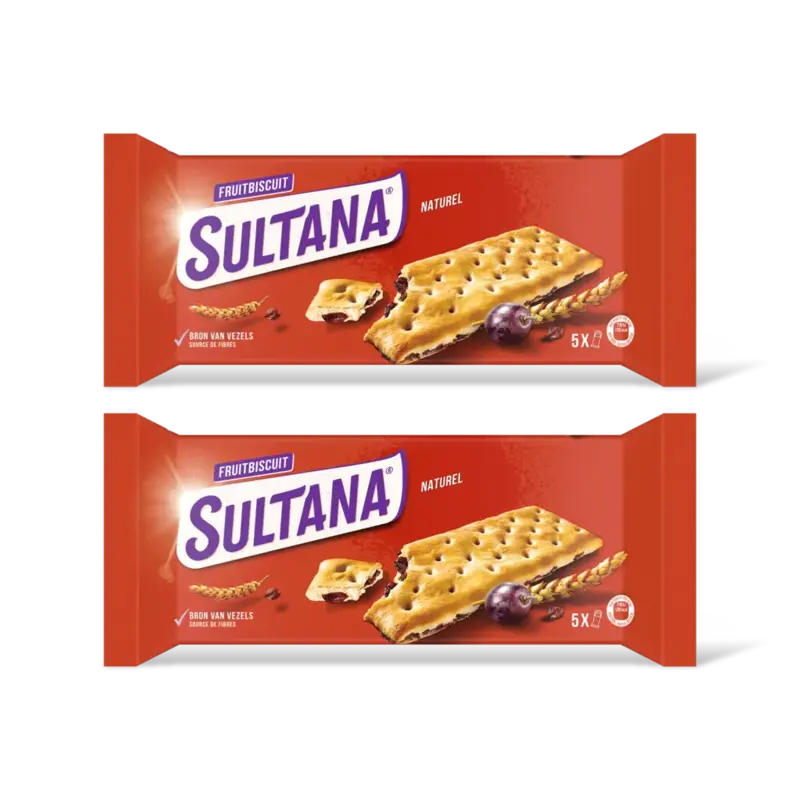 Fruitbiscuit naturel 2-pack