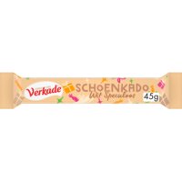 Een afbeelding van Verkade Schoenreepje wit met speculaas