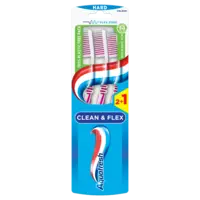 Aquafresh Clean & flex hard tandenborstel