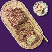 Een afbeelding van AH Excellent Luxe stol framboos witte chocolade