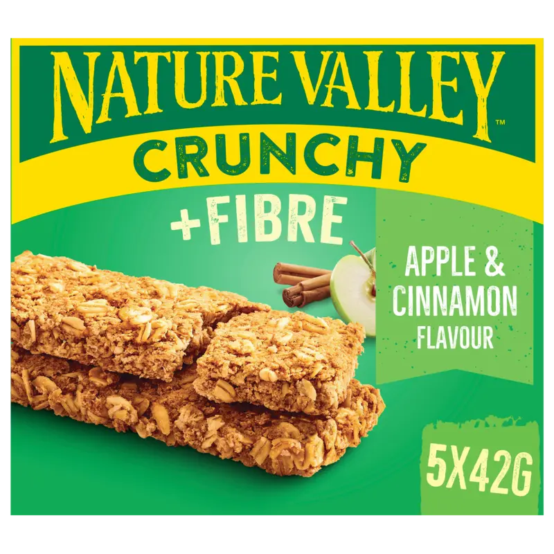 Nature Valley Crunchy fibre apple & cinnamon