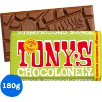 Een afbeelding van Tony's Chocolonely Reep melk romige hazelnoot