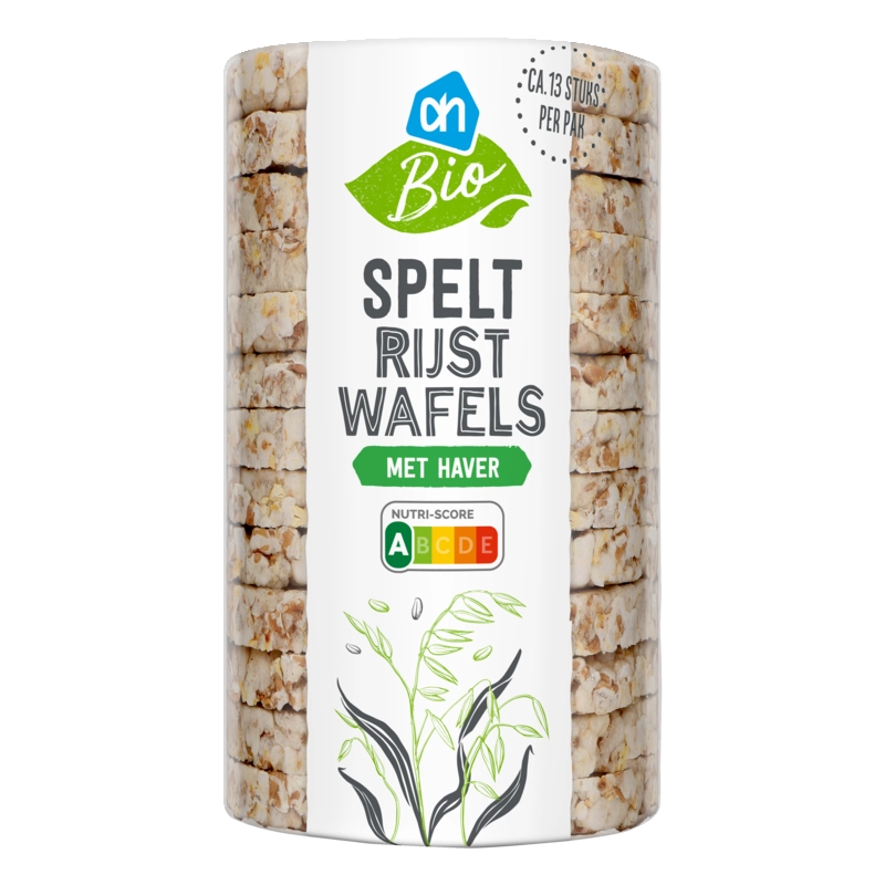 Speltwafels met haver en rijst