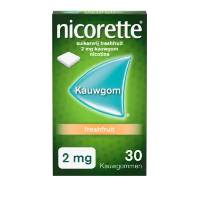 pdp-image-Nicorette Nicotine freshfruit kauwgom 2mg