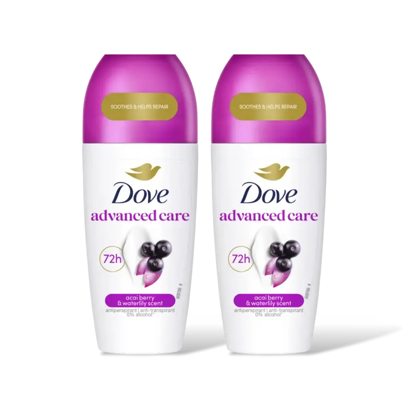 Dove Acai & waterlily anti-transpirant 2pack