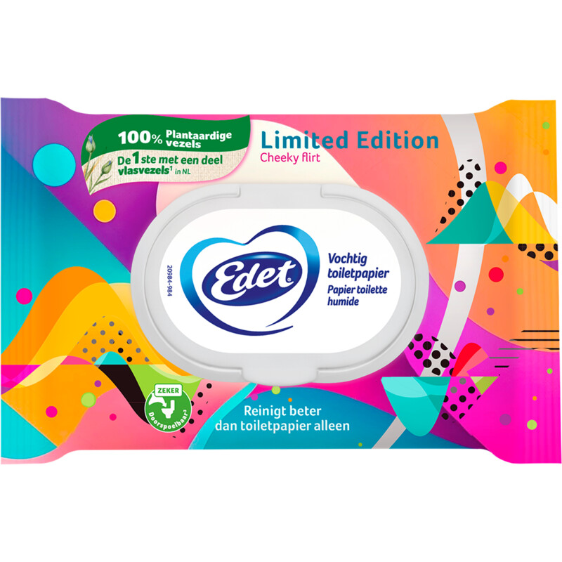 Een afbeelding van Edet Limited edition vochtig toiletpapier