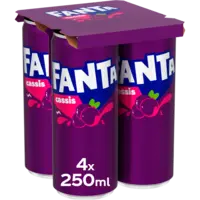Fanta Cassis 4-pack