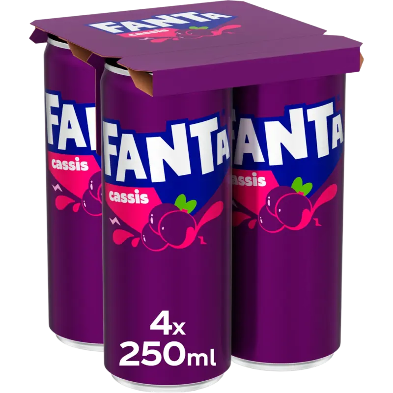 Fanta Cassis 4-pack