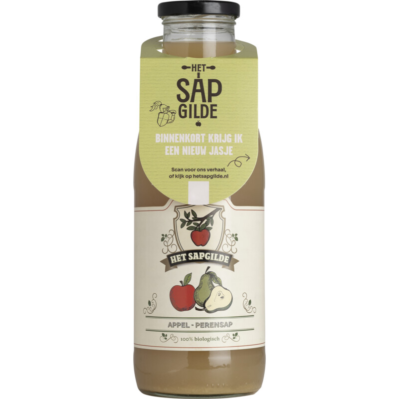 Een afbeelding van Het sapgilde Appel-perensap bio