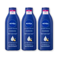 NIVEA Verzorgende bodymilk 48 uur hydra 3-pack