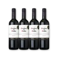 Casillero del Diablo Casillero Merlot Res. 4 flessen
