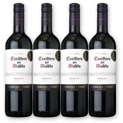 pdp-image-Casillero del Diablo Casillero Merlot Res. 4 flessen