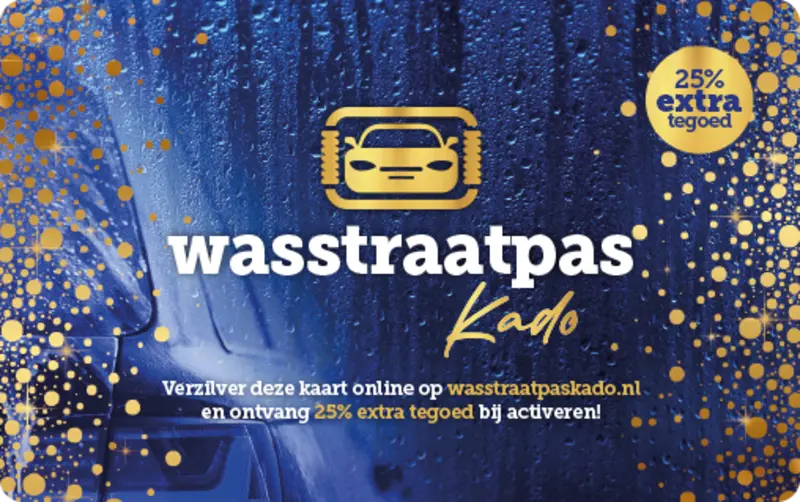 Wasstraatpas 5 euro