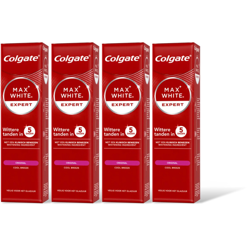 Colgate Max white expert white 4-pack