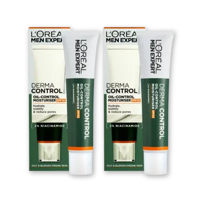 pdp-image-L'Oréal Men expert derma oil-control spf30 2-pck