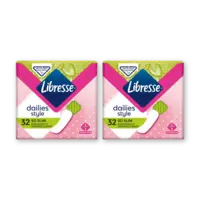 Libresse Dailies style so slim inlegkruisjes 2pck